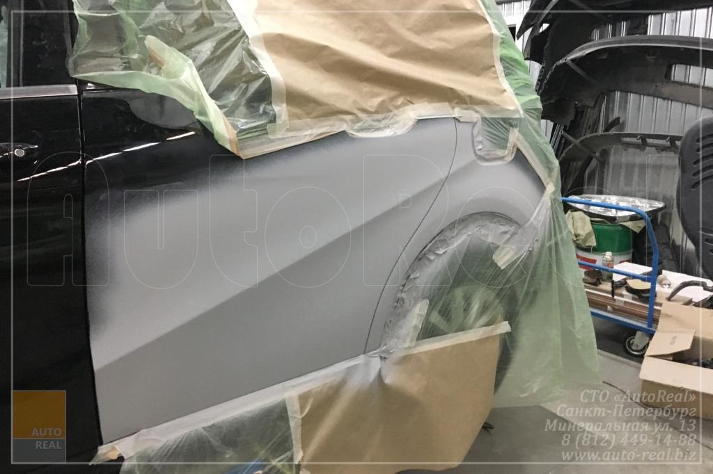 покраска авто Покраска царапин, небольшой ремонт Mercedes B class в СПБ