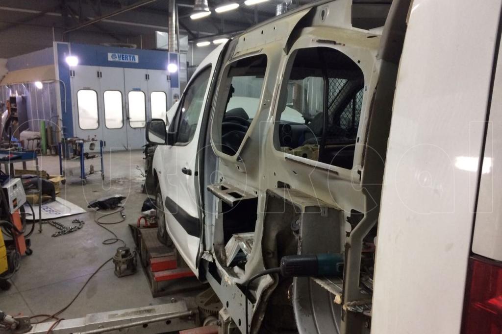 покраска авто Кузовной ремонт Peugeot Partner в СПБ