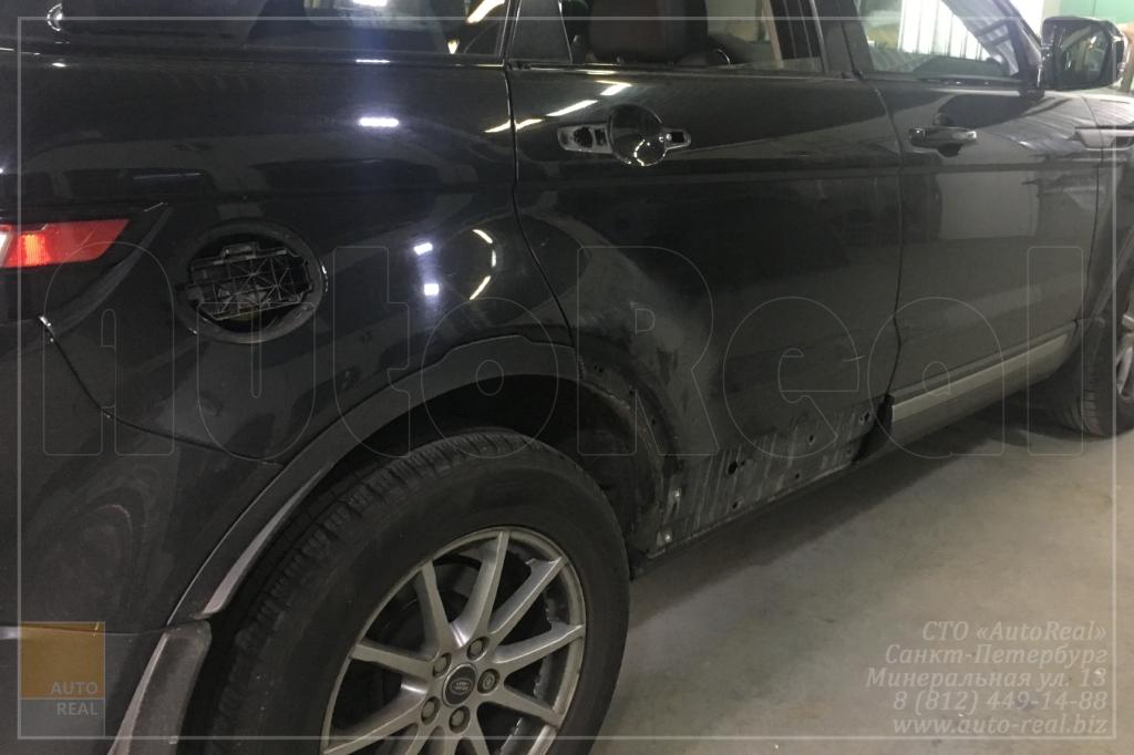 покраска авто Кузовной ремонт и покраска Range Rover Evoque в СПБ