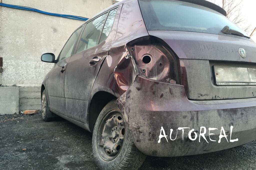 покраска авто Кузовной ремонт Skoda Fabia в СПБ